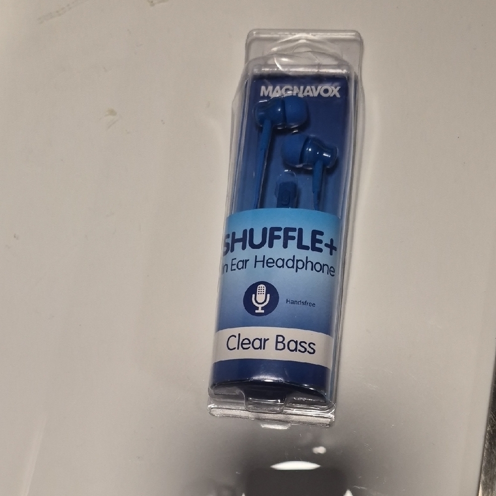 Magnavox Blue In-Ear Headphones